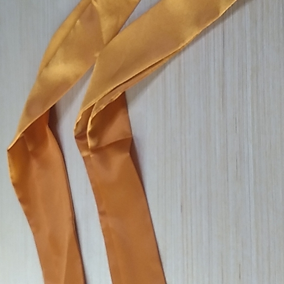 (2) 1 3/4 × 39 inches Orange Twilly Hair band or purse handle wrap - Picture 2 of 4